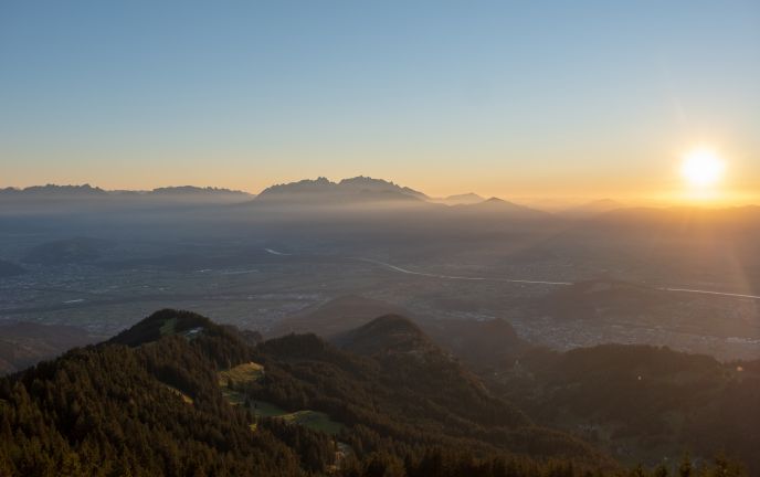 LandStadt Sonnenaufgang LandStadt Sonnenaufgang