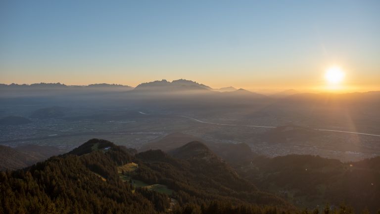 LandStadt Sonnenaufgang LandStadt Sonnenaufgang